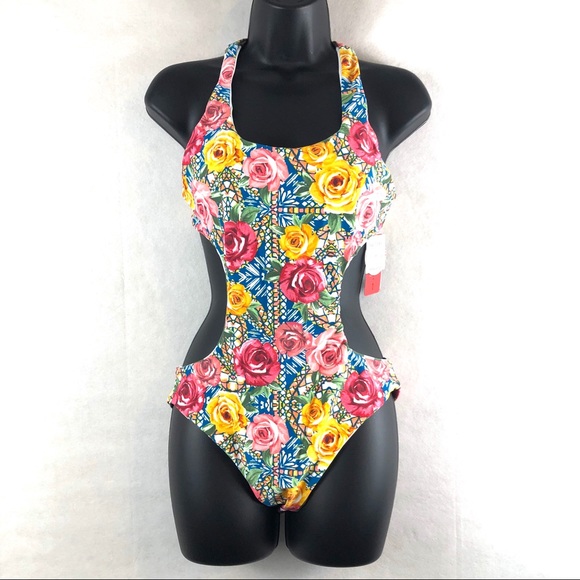 Gossip Other - Gossip floral reversible medium swimming suit